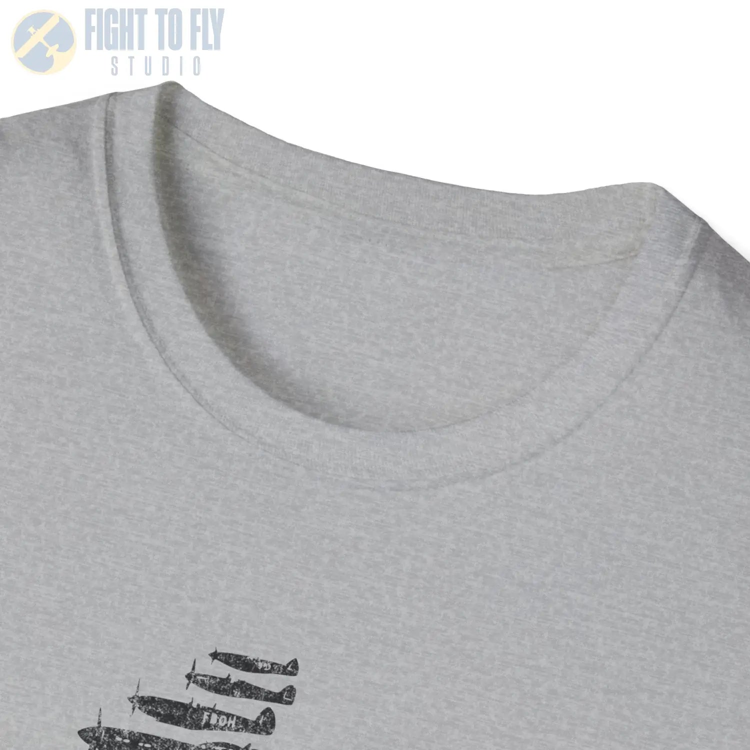 Supermarine Spitfire “Formation of Heroes” WWII T-Shirt - Pilot gifts - warbird t-shirt
