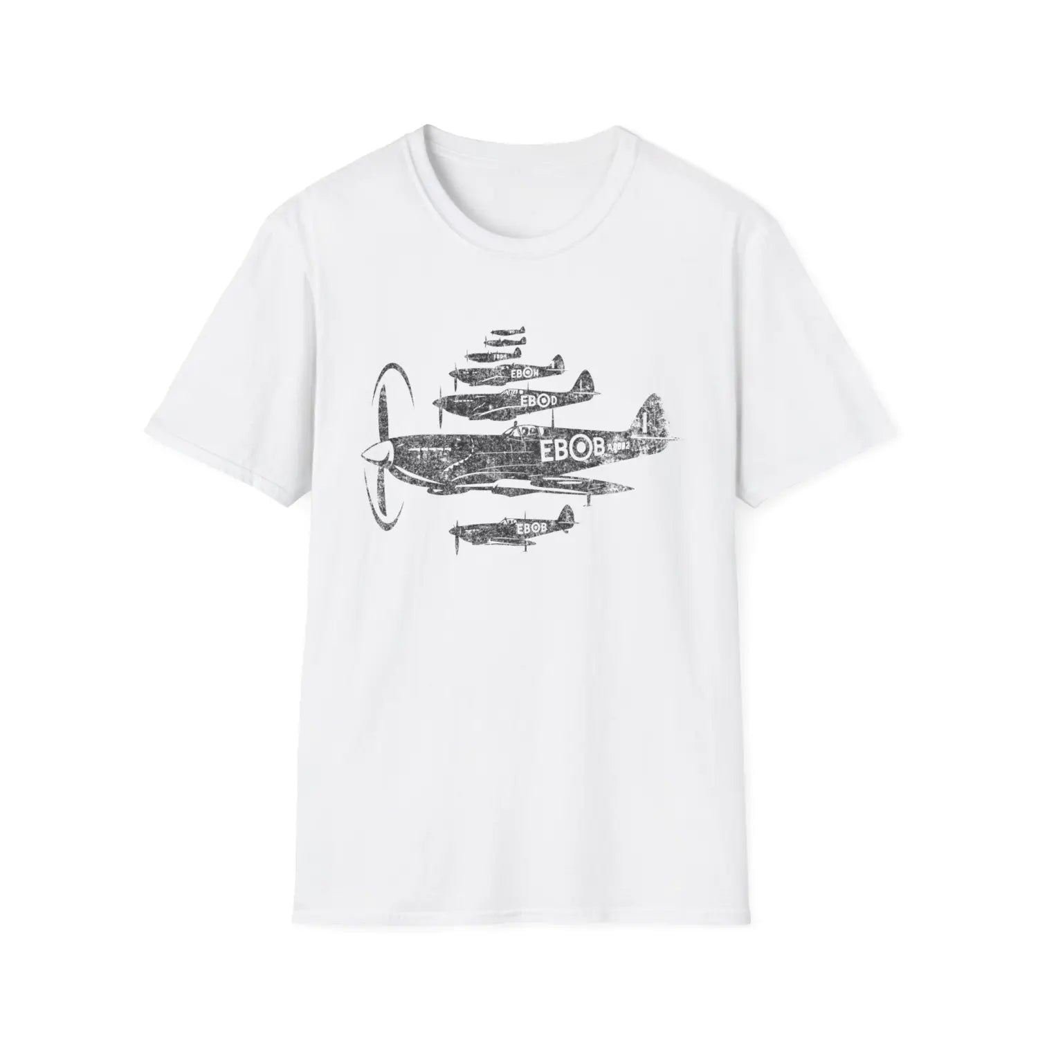 Supermarine Spitfire “Formation of Heroes” WWII T-Shirt - Pilot gifts - warbird t-shirt