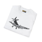 Supermarine Spitfire Mk. 21 - T-Shirt - Pilot gifts - WWII warbird t-shirt
