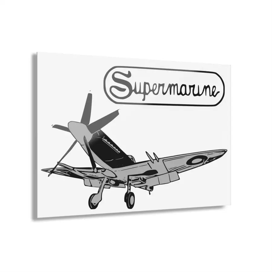 Supermarine Spitfire Mk. 22 - Home Decor - Pilot gifts - WWII warbird t-shirt