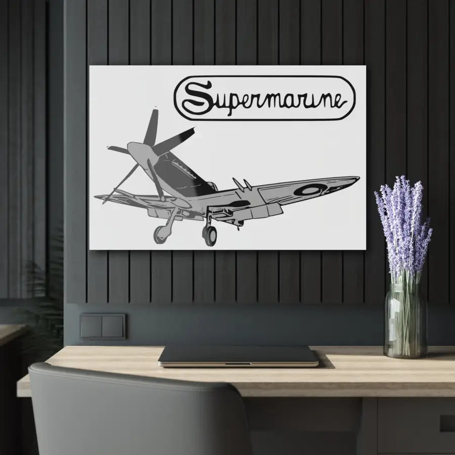 Supermarine Spitfire Mk. 22 - Home Decor - Pilot gifts - WWII warbird t-shirt
