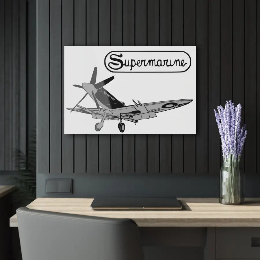 Supermarine Spitfire Mk. 22 - Home Decor - Pilot gifts - WWII warbird t-shirt