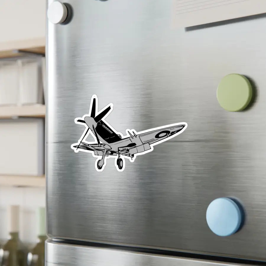 Supermarine Spitfire Mk. 22 Kiss-Cut Vinyl Decal - Paper products - Gifts for pilots - Aviation apparel