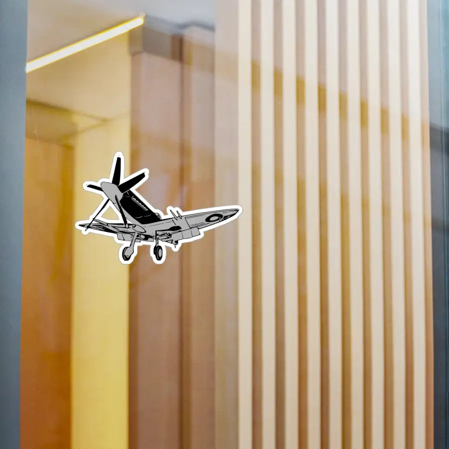 Supermarine Spitfire Mk. 22 Kiss-Cut Vinyl Decal - Paper products - Pilot gifts - WWII warbird t-shirt