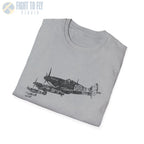 Supermarine Spitfire “Squadron in Formation” WWII T-Shirt - Pilot gifts - warbird t-shirt