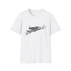 Supermarine Spitfire “Squadron in Formation” WWII T-Shirt - Pilot gifts - warbird t-shirt