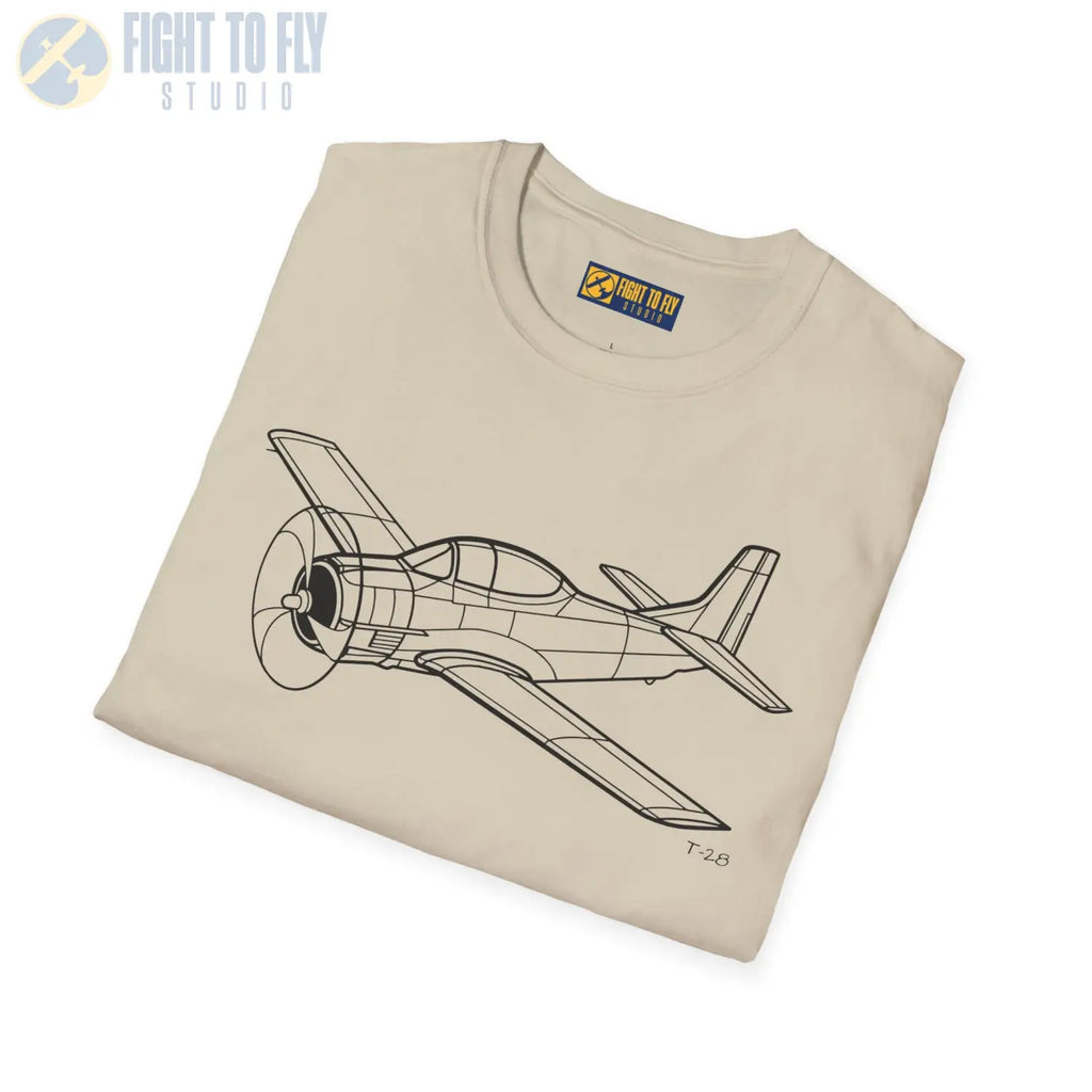 T-28 Trojan T-Shirt - Pilot gifts - WWII warbird t-shirt