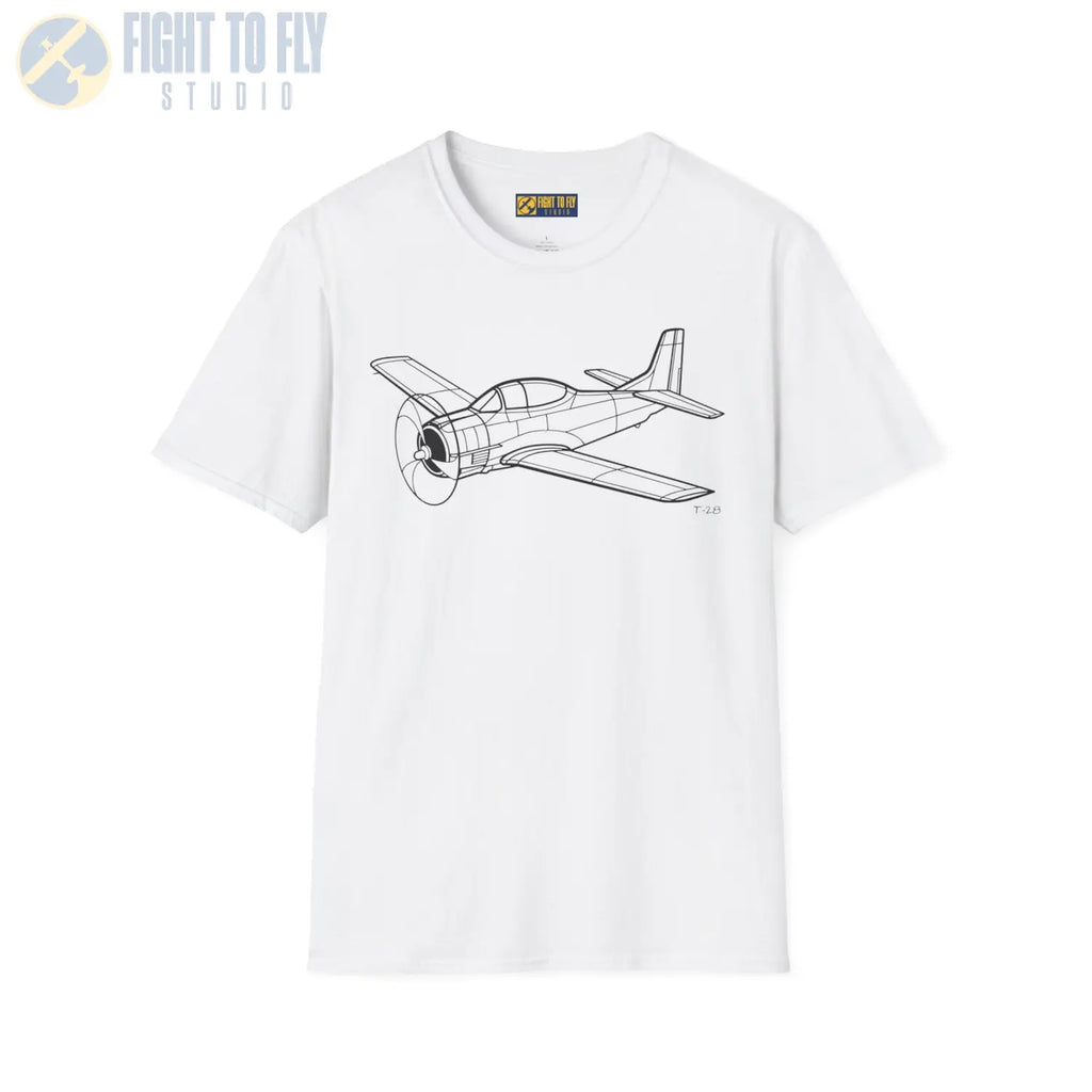 T-28 Trojan T-Shirt - Pilot gifts - WWII warbird t-shirt