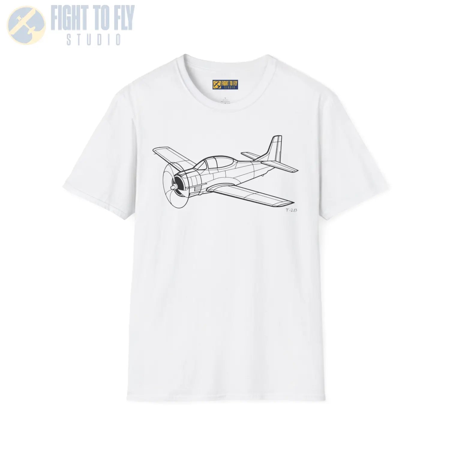 T-28 Trojan T-Shirt - Pilot gifts - WWII warbird t-shirt