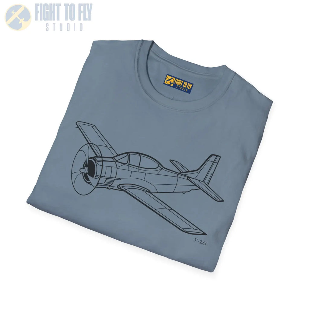 T-28 Trojan T-Shirt - Pilot gifts - WWII warbird t-shirt