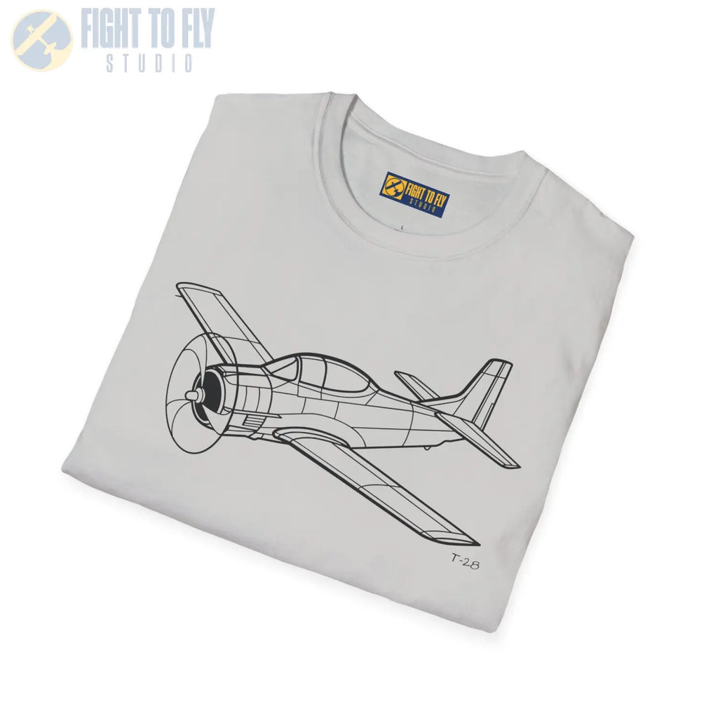 T-28 Trojan T-Shirt - Pilot gifts - WWII warbird t-shirt