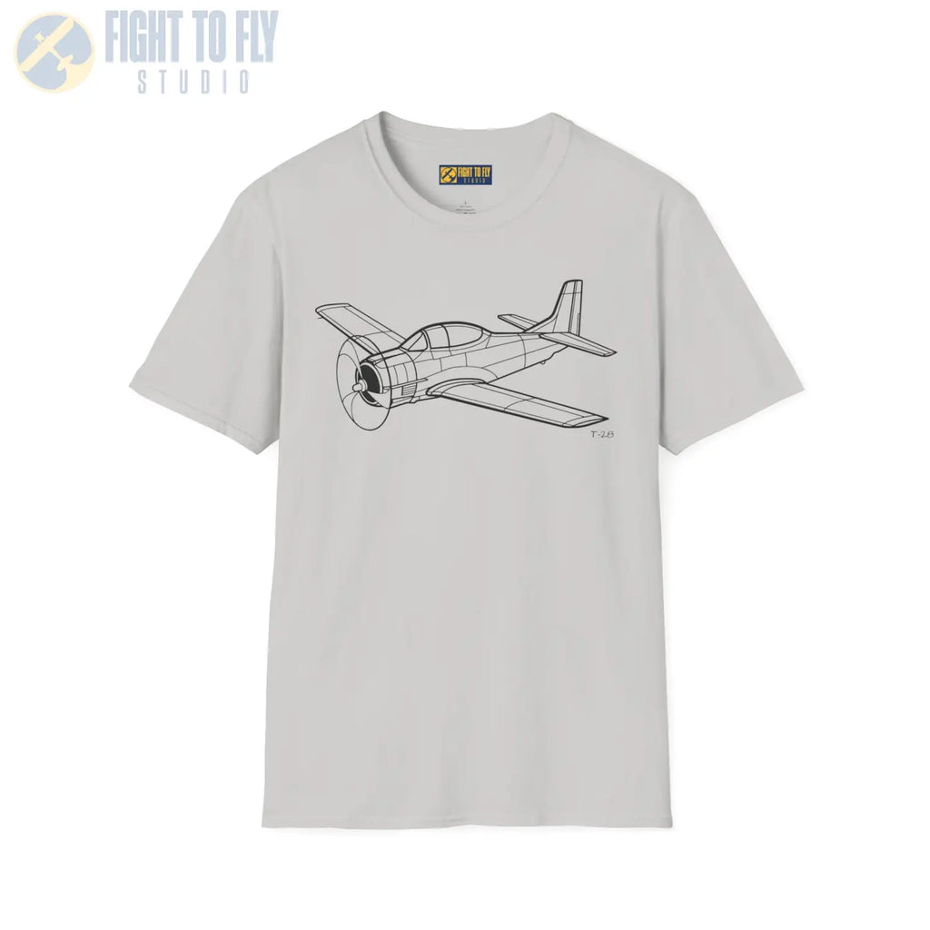 T-28 Trojan T-Shirt - Pilot gifts - WWII warbird t-shirt