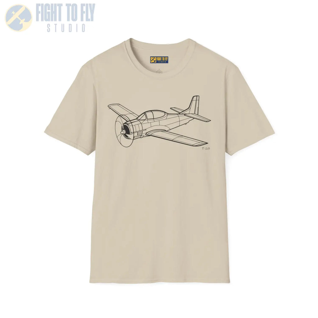 T-28 Trojan T-Shirt - Pilot gifts - WWII warbird t-shirt