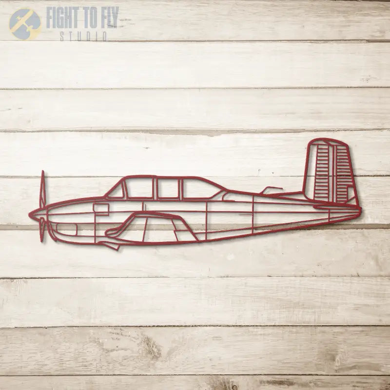 T-34 Die Cut Metal Wall Art - Sign - Pilot gifts - WWII warbird t-shirt