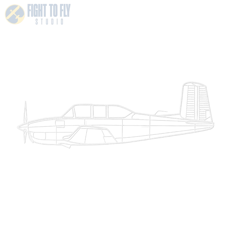T-34 Die Cut Metal Wall Art - Sign - Pilot gifts - WWII warbird t-shirt