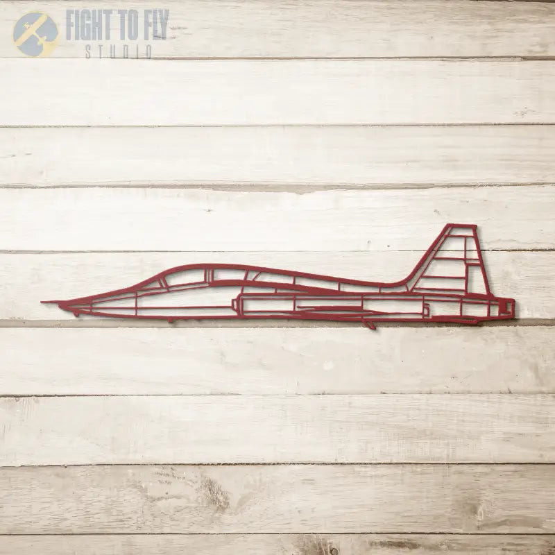 T-38 Die Cut Metal Wall Art - Sign - Pilot gifts - WWII warbird t-shirt