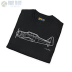 T-6/SNJ Texan T-Shirt - Pilot gifts - WWII warbird t-shirt