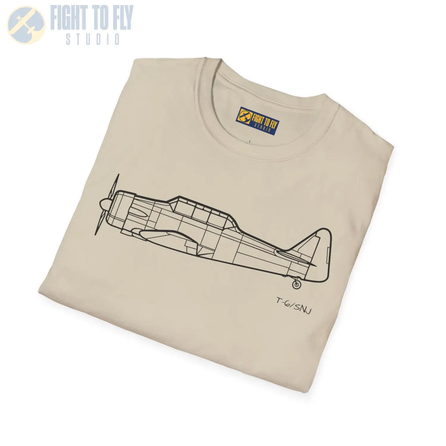 T-6/SNJ Texan T-Shirt - Pilot gifts - WWII warbird t-shirt