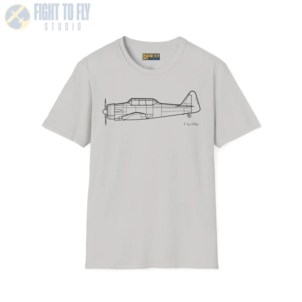 T-6/SNJ Texan T-Shirt - Pilot gifts - WWII warbird t-shirt