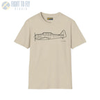 T-6/SNJ Texan T-Shirt - Pilot gifts - WWII warbird t-shirt