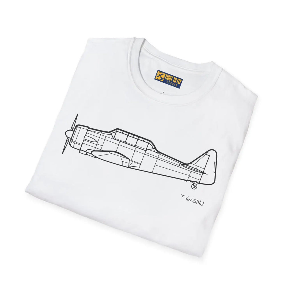 T-6/SNJ Texan T-Shirt - Pilot gifts - WWII warbird t-shirt