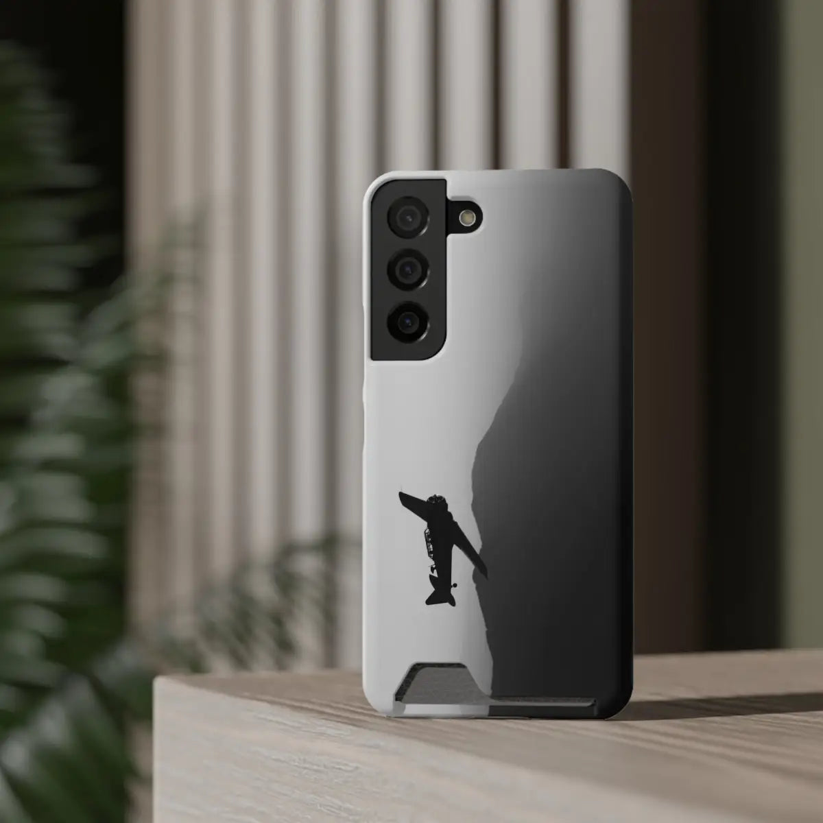 T-6 Texan Sleek Plane Phone Case with Card Holder - Perfect for Travelers - Gifts pilots - Aviation apparel