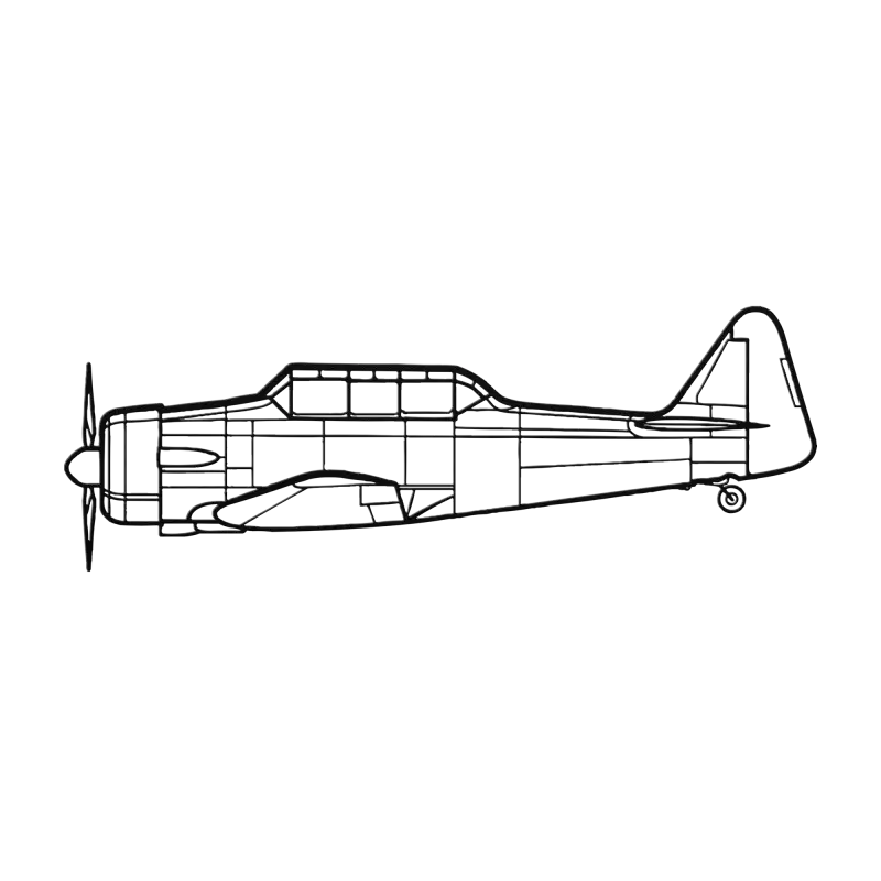 T-6 Texan - SNJ - Harvard Die Cut Metal Wall Art - Sign - Pilot gifts - WWII warbird t-shirt