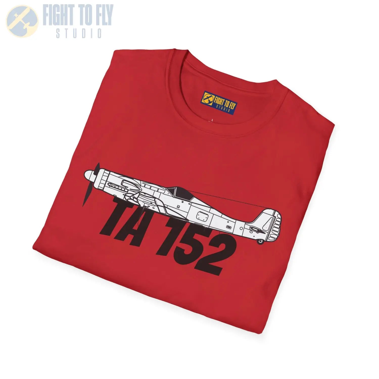 Focke Wulf Ta 152 Side Profile T-Shirt - Pilot gifts - WWII warbird t-shirt