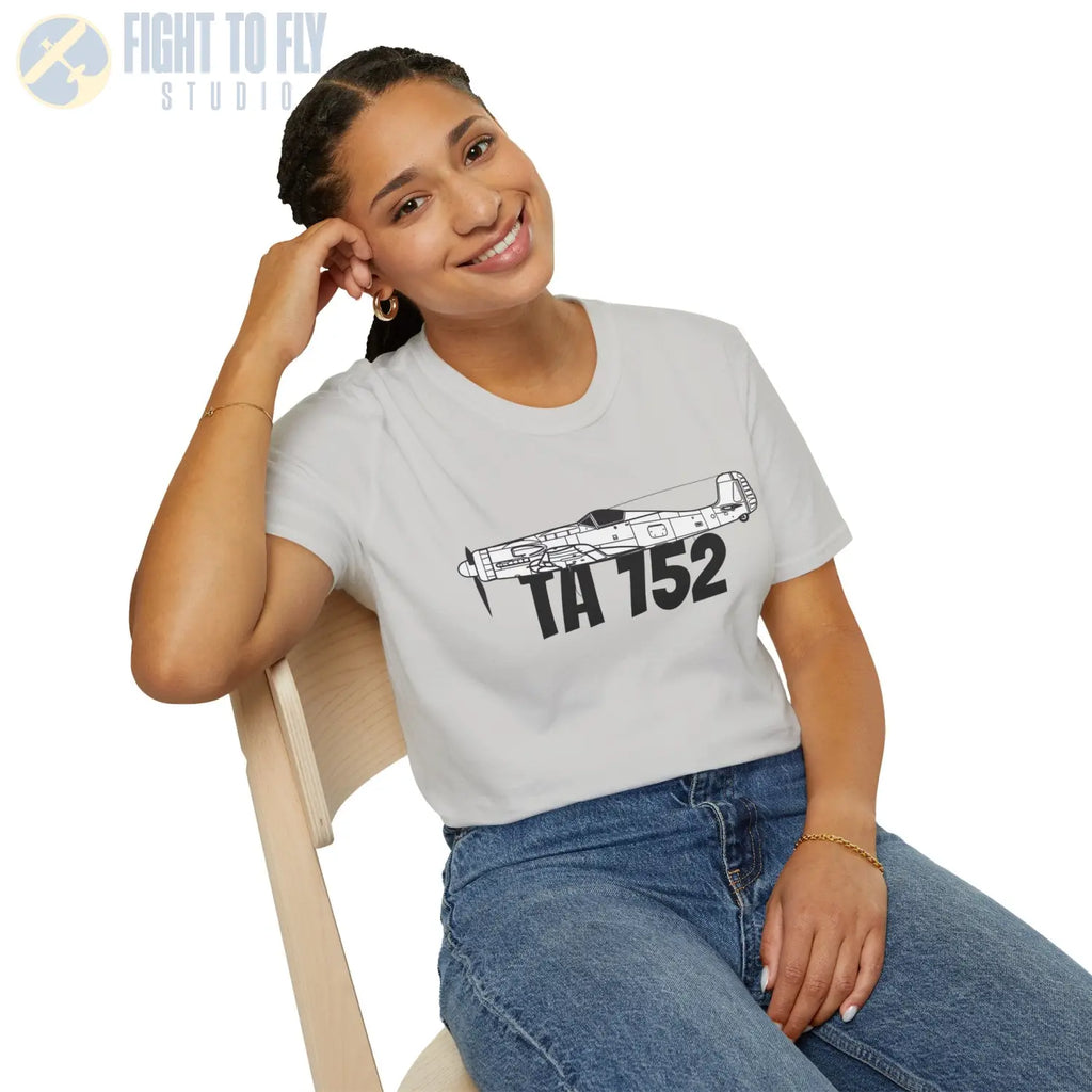 Focke Wulf Ta 152 Side Profile T-Shirt - Pilot gifts - WWII warbird t-shirt