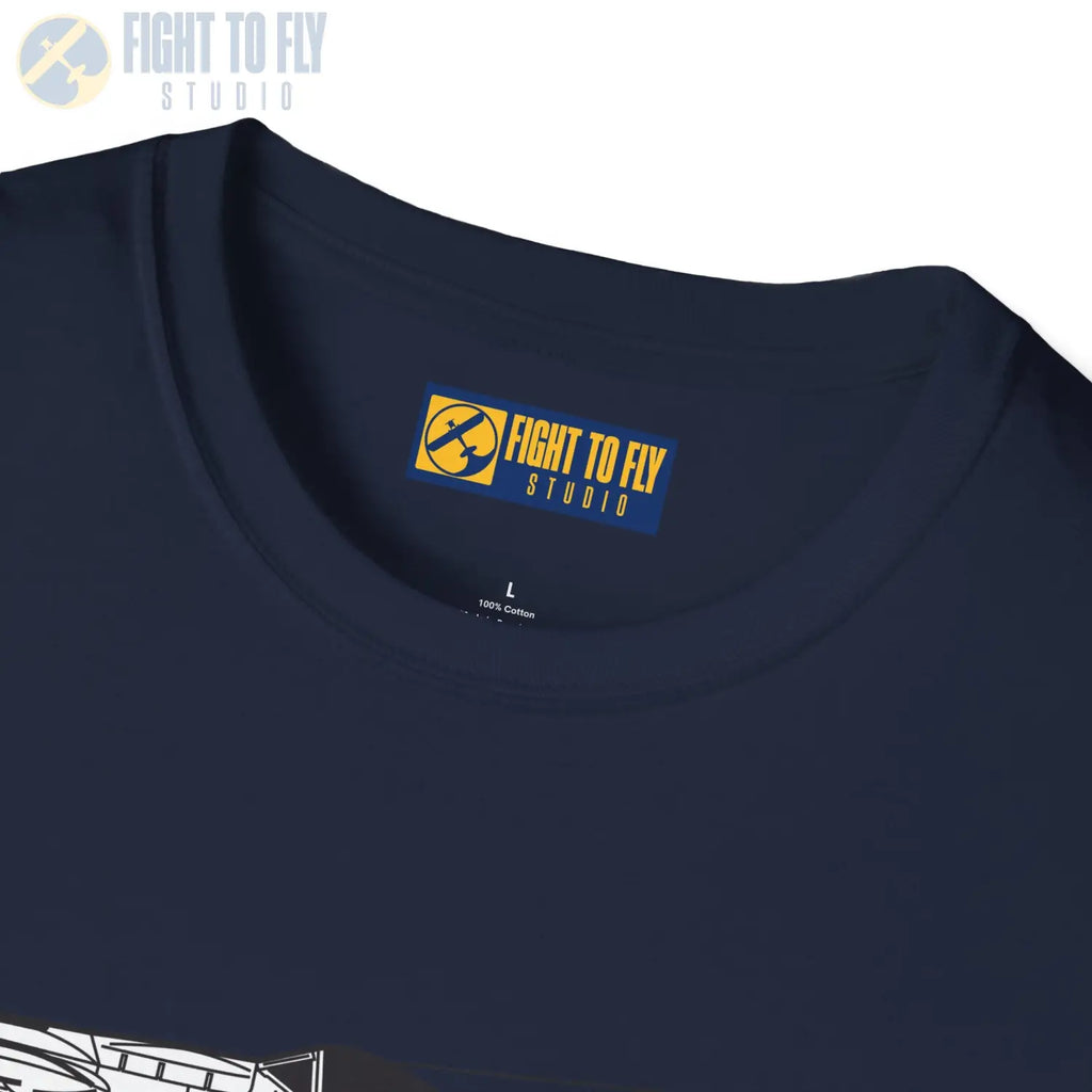 Focke Wulf Ta 152 Side Profile T-Shirt - Pilot gifts - WWII warbird t-shirt
