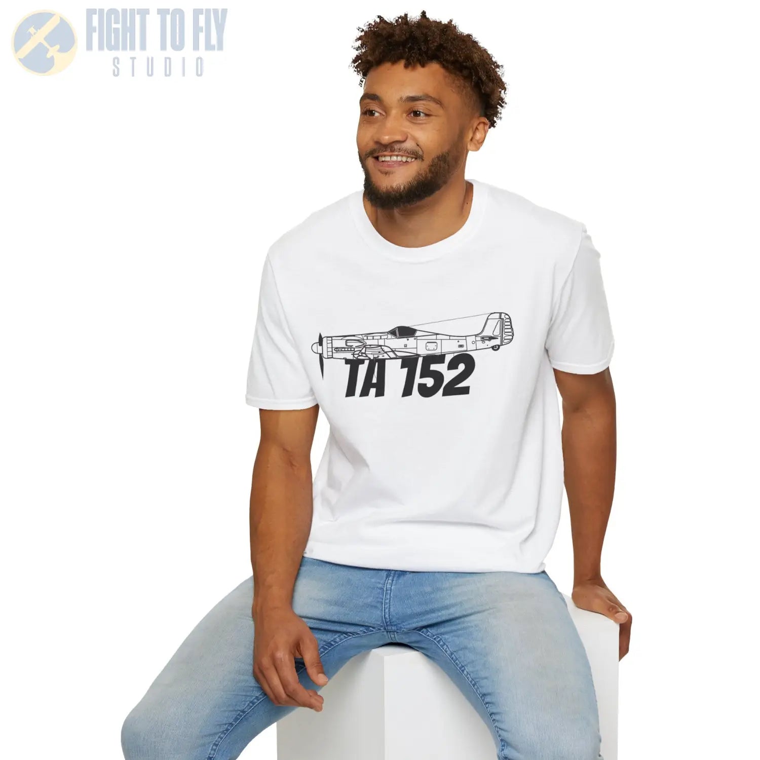 Focke Wulf Ta 152 Side Profile T-Shirt - Pilot gifts - WWII warbird t-shirt