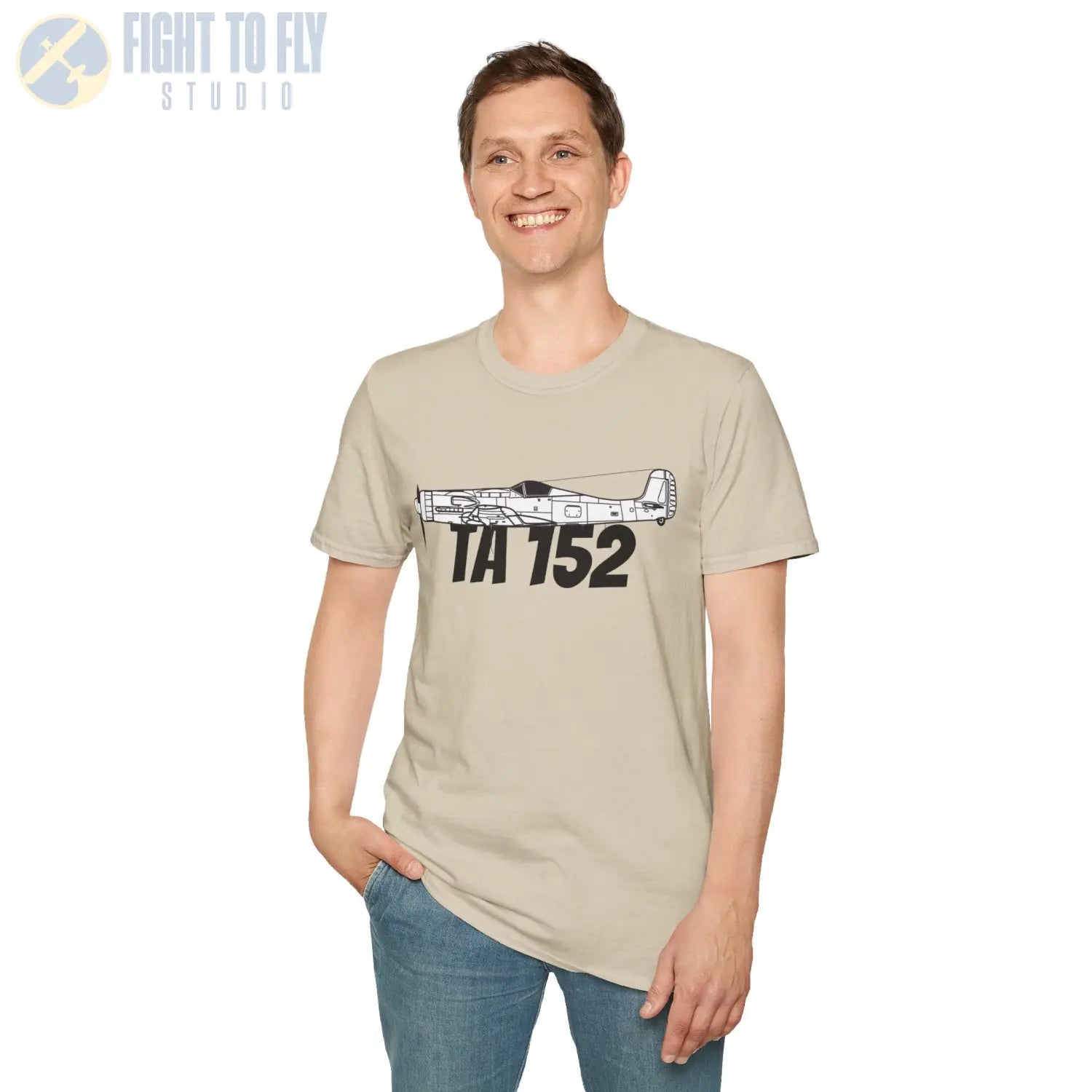 Focke Wulf Ta 152 Side Profile T-Shirt - Pilot gifts - WWII warbird t-shirt