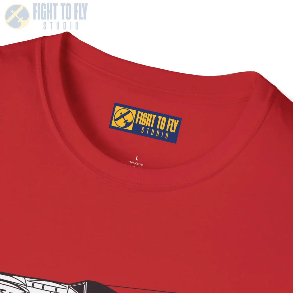 Focke Wulf Ta 152 Side Profile T-Shirt - Pilot gifts - WWII warbird t-shirt