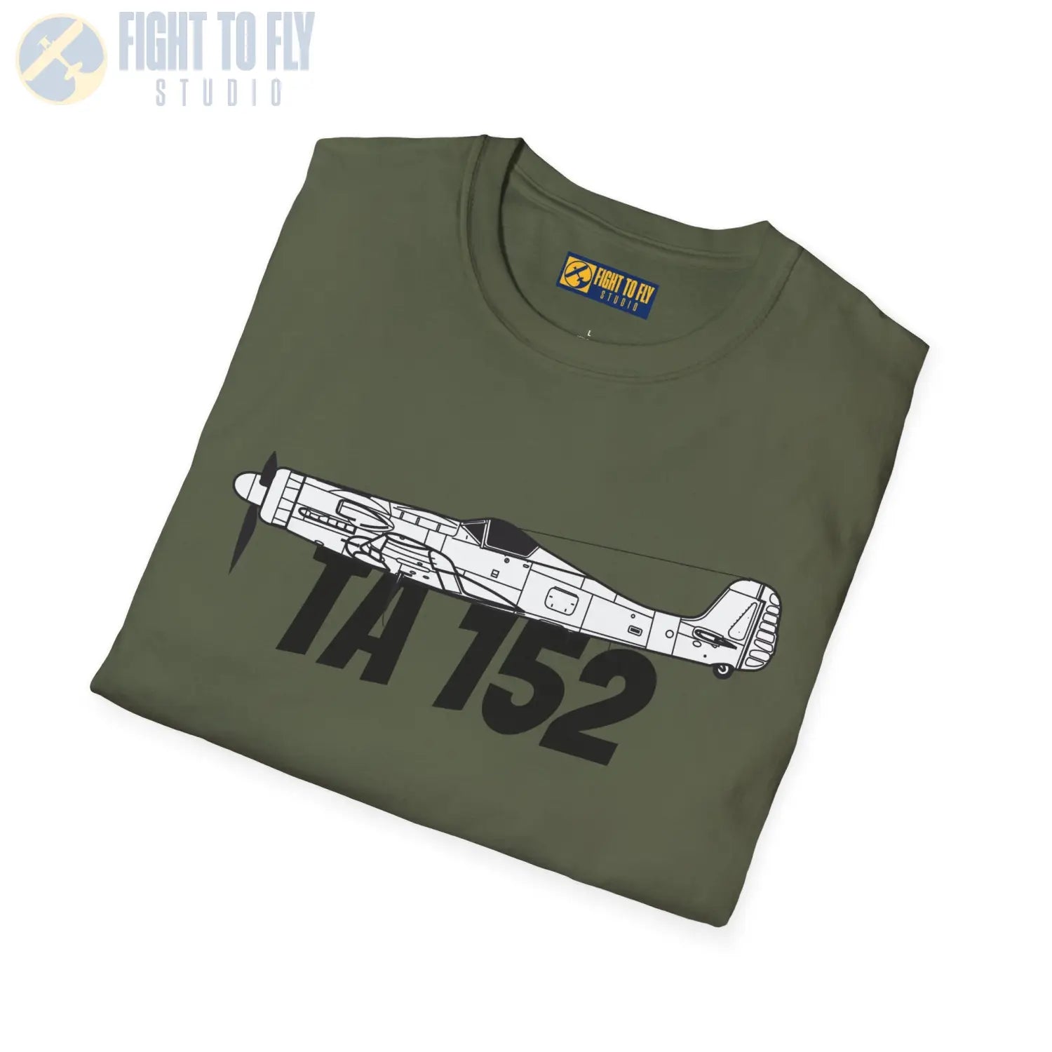 Focke Wulf Ta 152 Side Profile T-Shirt - Pilot gifts - WWII warbird t-shirt