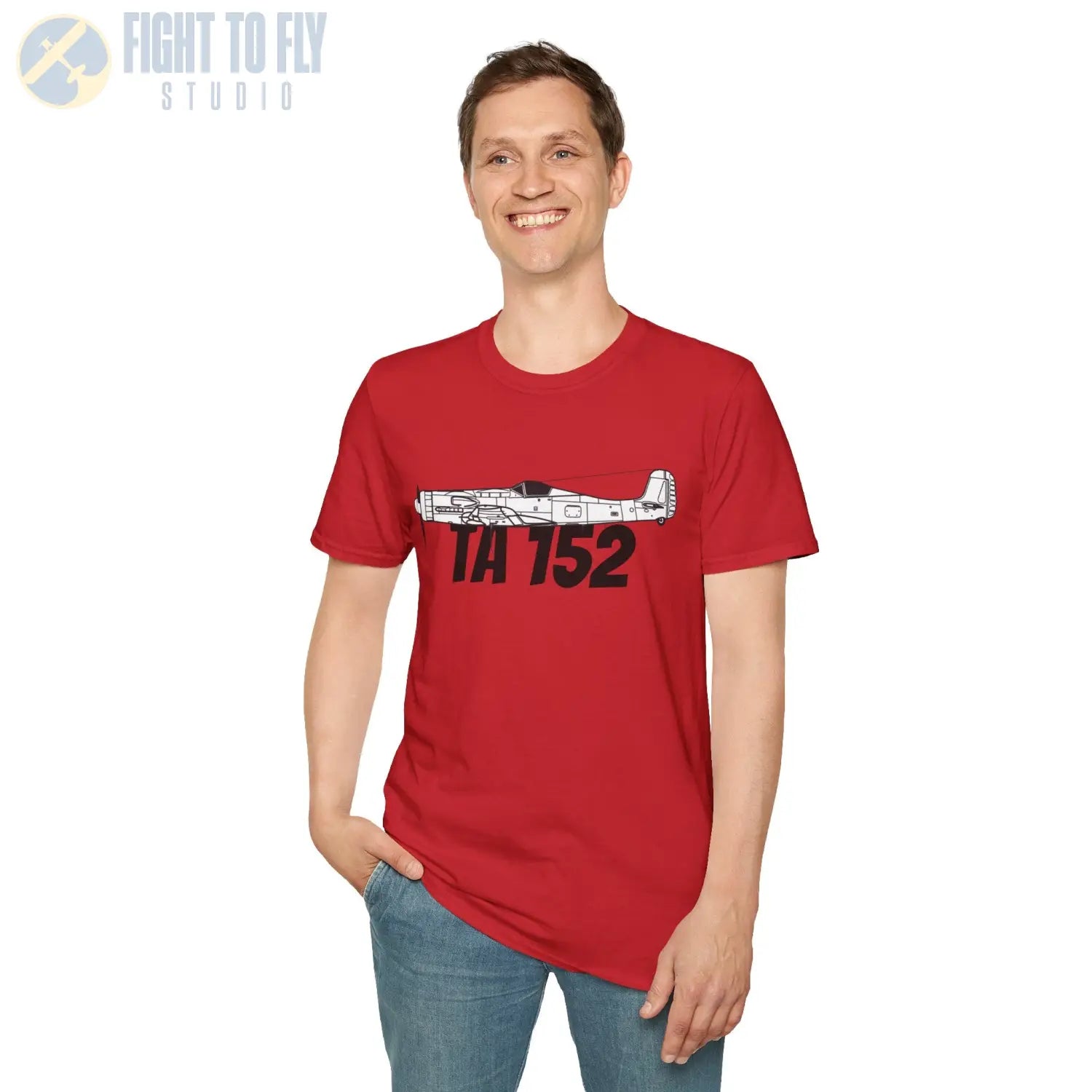 Focke Wulf Ta 152 Side Profile T-Shirt - Pilot gifts - WWII warbird t-shirt