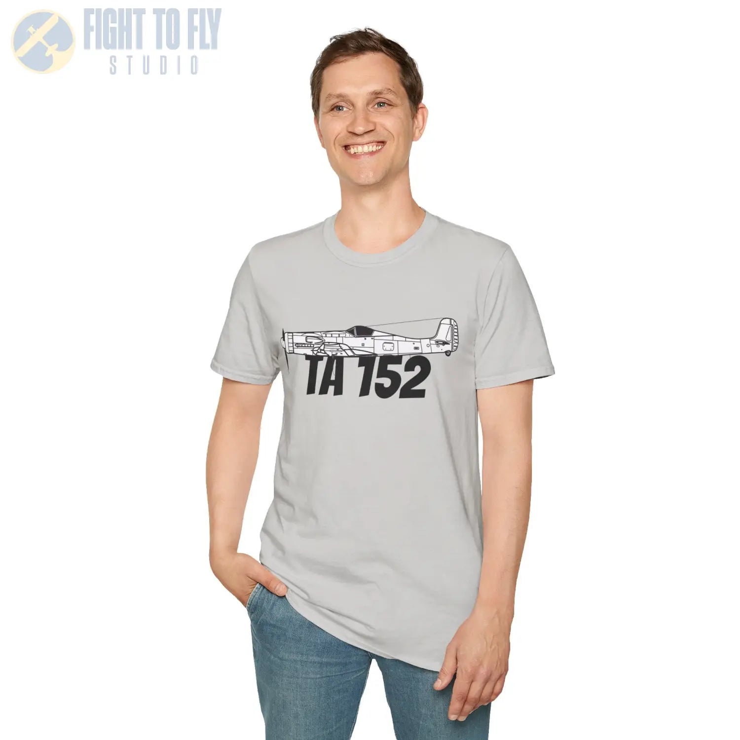 Focke Wulf Ta 152 Side Profile T-Shirt - Pilot gifts - WWII warbird t-shirt