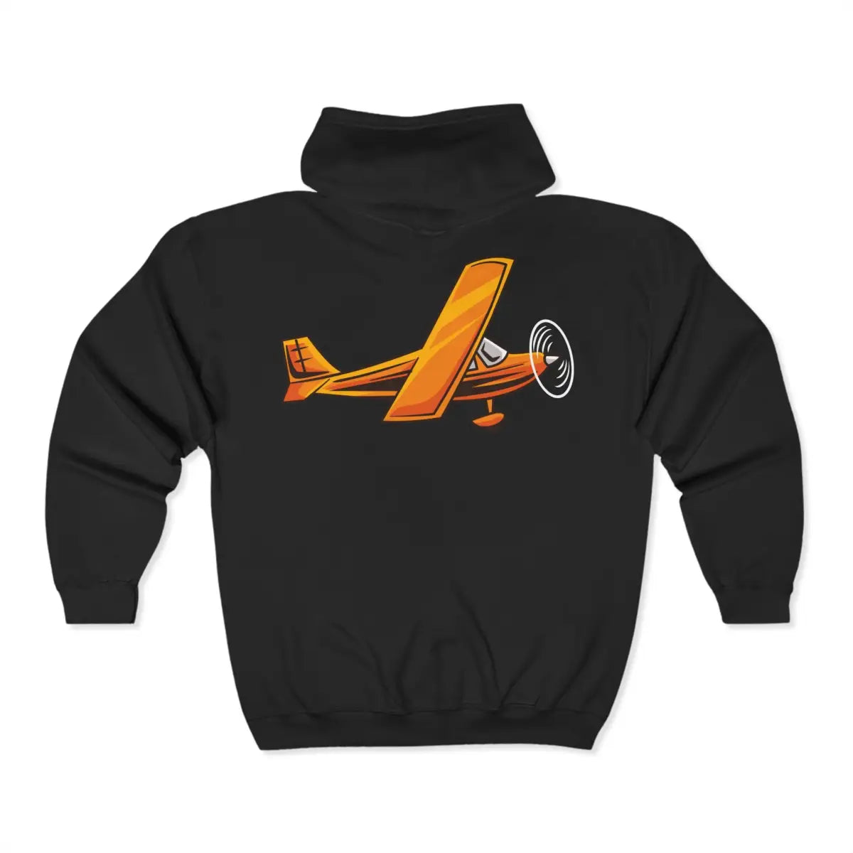 Taildragger Full Zip Hoodie - Gifts for pilots - Aviation apparel