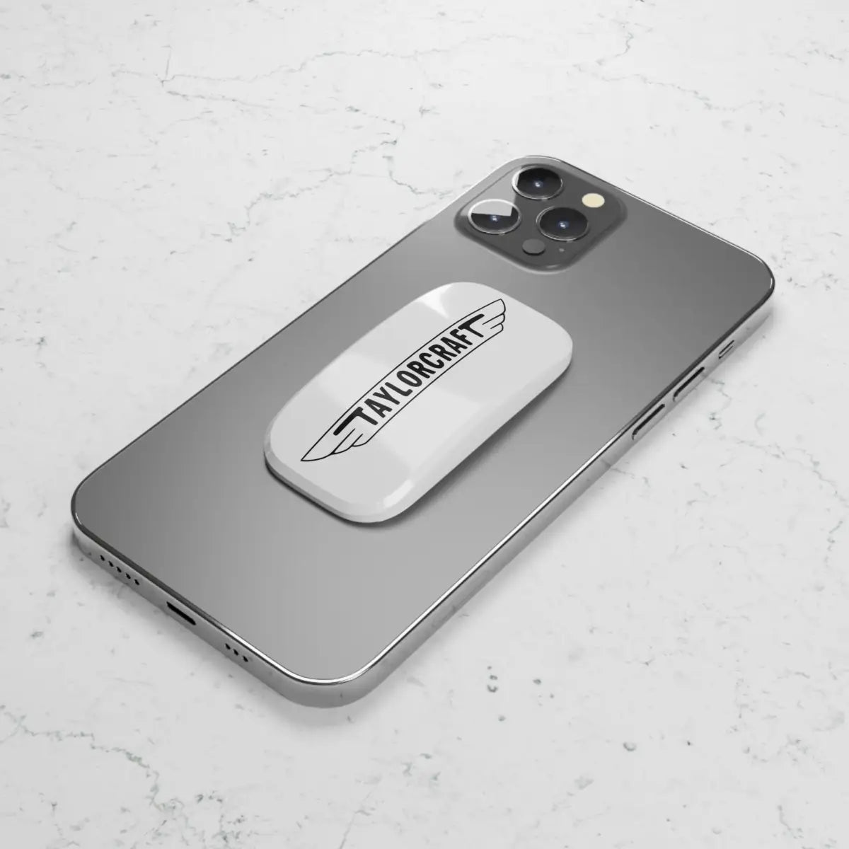 Taylorcrafr Stylish Phone Grip with Calligraphy Design - Perfect for Everyday - Accessories - Gifts pilots - Aviation