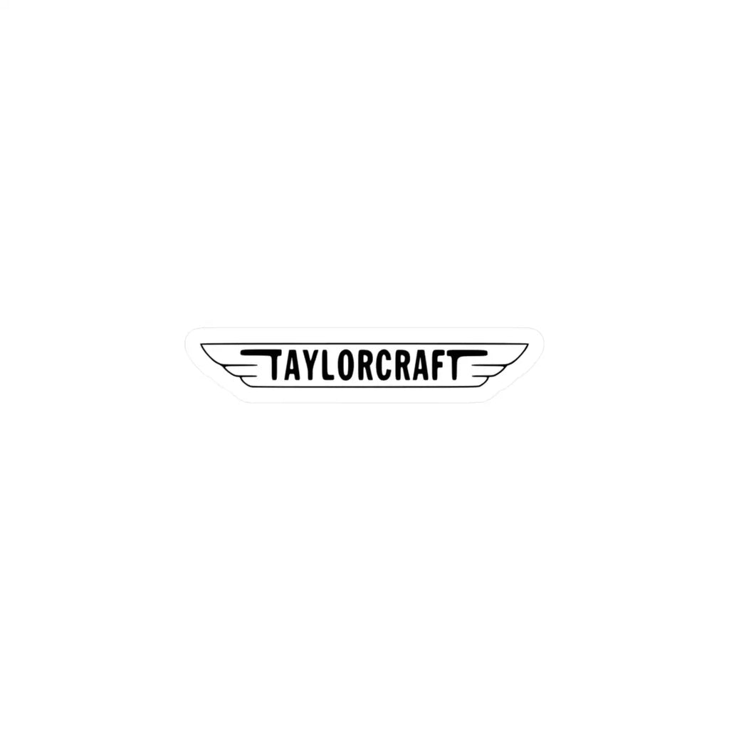 Taylorcraft Kiss-Cut Vinyl Decals - Stylish Design for Cars Laptops & More - Paper products - Pilot gifts - WWII