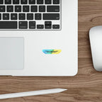 Taylorcraft Logo - Holographic Die-Cut Stickers - Paper products - Pilot gifts - WWII warbird t-shirt