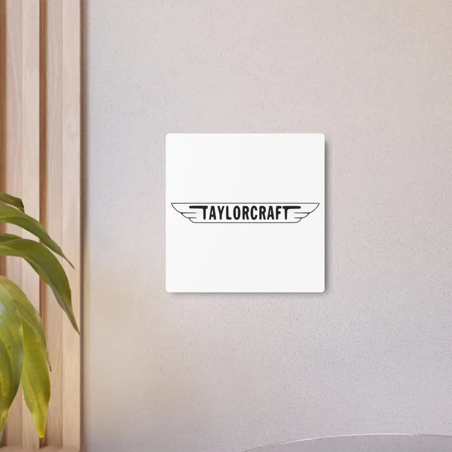 Taylorcraft Metal Art Sign - Home Decor - Gifts for pilots - Aviation apparel