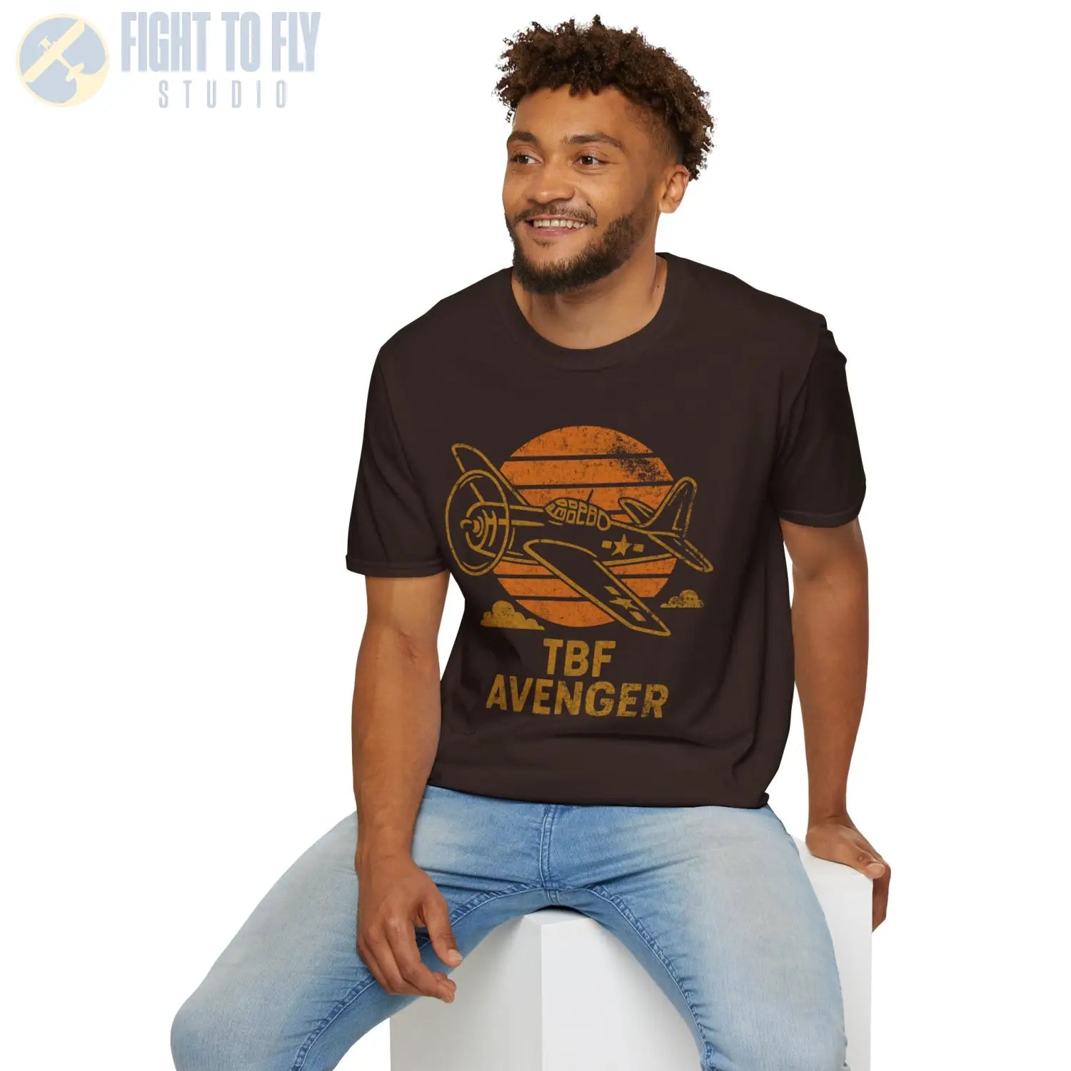 TBF Avenger “Retro Heritage” WWII T-Shirt - Pilot gifts - warbird t-shirt