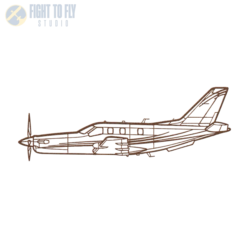 TBM 850 Die Cut Metal Wall Art - Sign - Pilot gifts - WWII warbird t-shirt