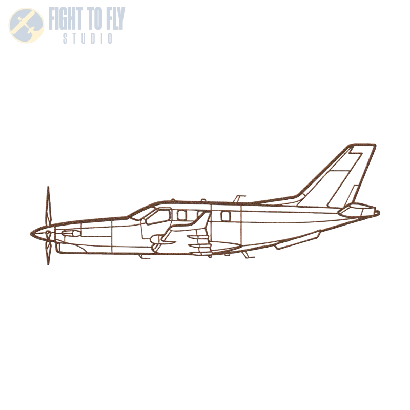 TBM 960 Die Cut Metal Wall Art - Sign - Pilot gifts - WWII warbird t-shirt