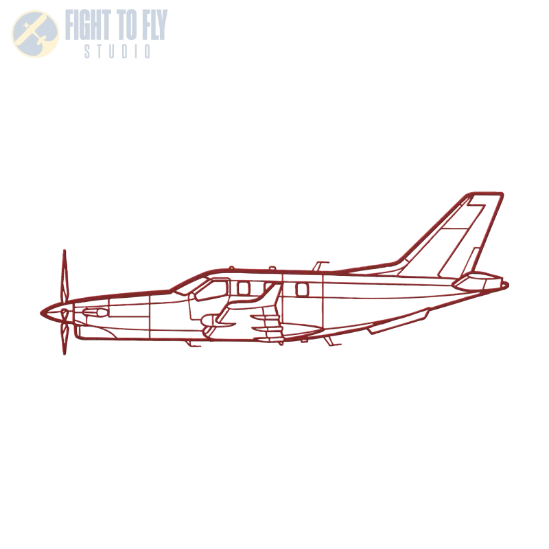 TBM 960 Die Cut Metal Wall Art - Sign - Pilot gifts - WWII warbird t-shirt