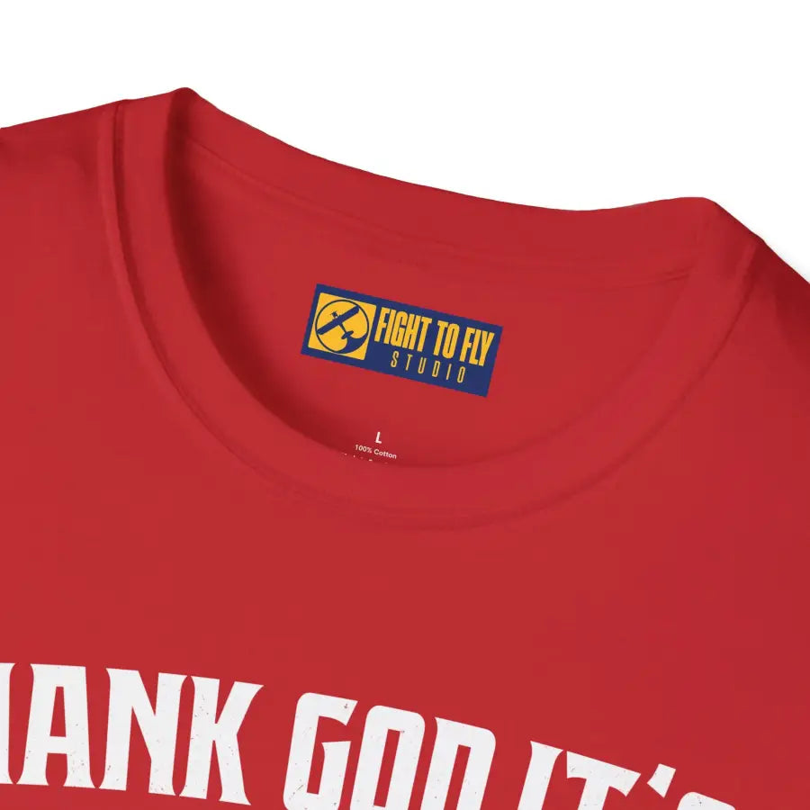 Thank God It’s Flyday - T-Shirt - Pilot gifts - WWII warbird t-shirt
