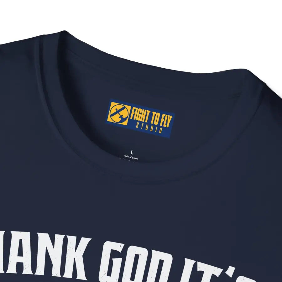 Thank God It’s Flyday - T-Shirt - Pilot gifts - WWII warbird t-shirt