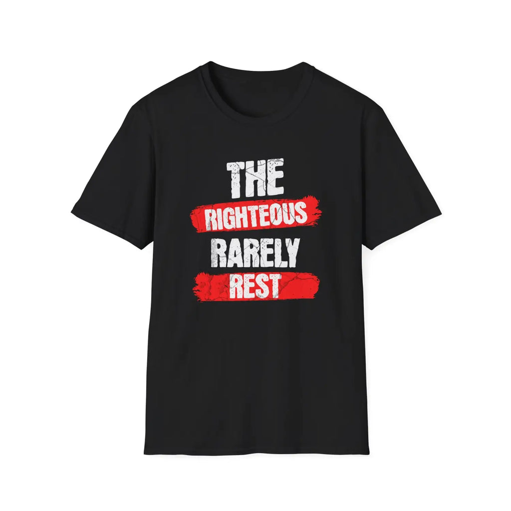 The Righteous Rarely Rest - T-Shirt - Pilot gifts - WWII warbird t-shirt