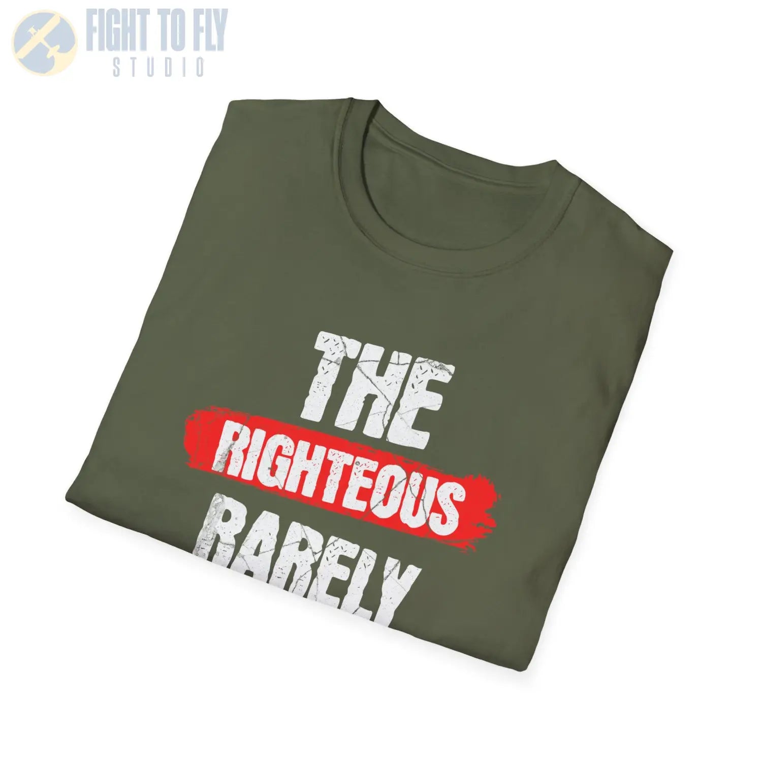The Righteous Rarely Rest - T-Shirt - Pilot gifts - WWII warbird t-shirt