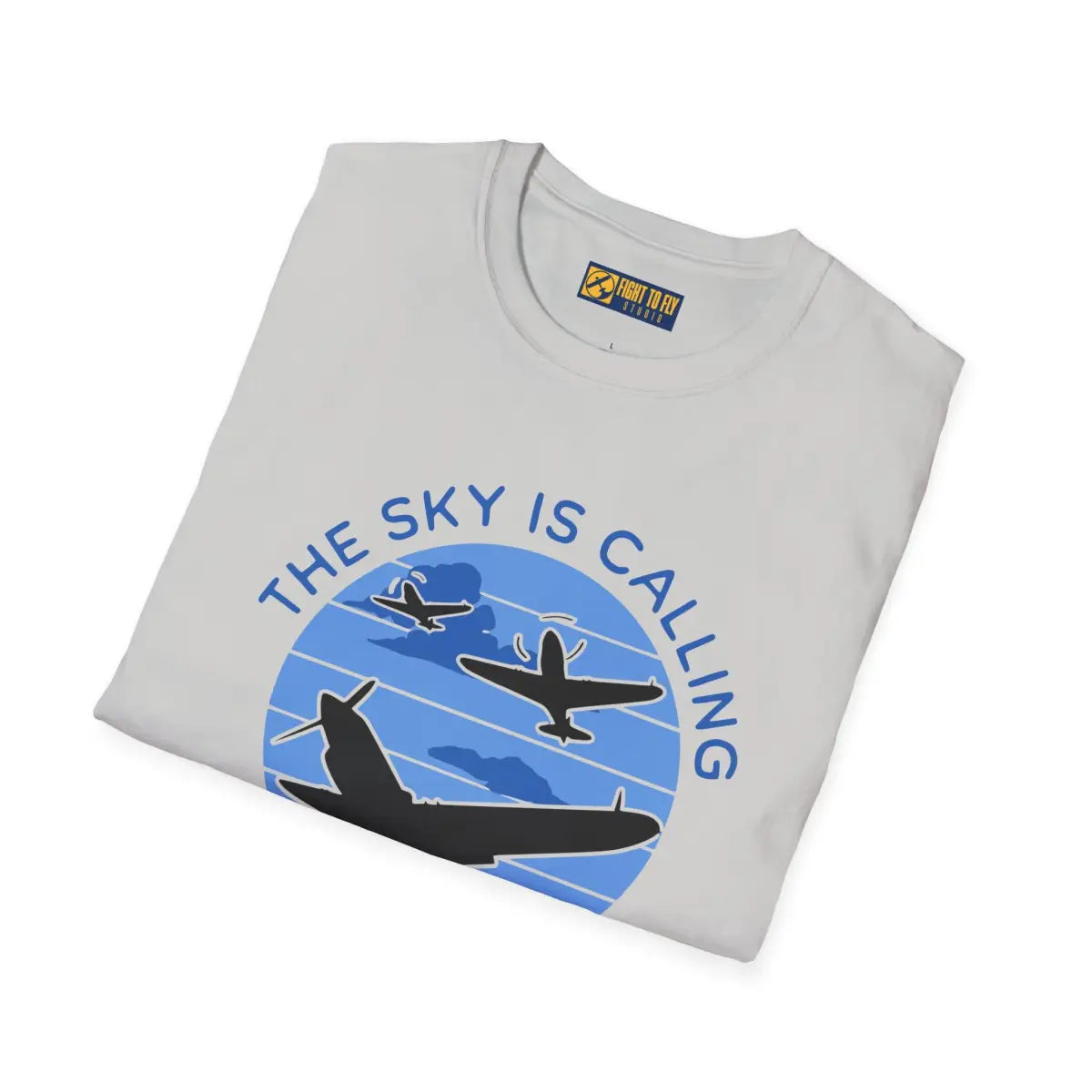 The Sky is Calling - Adventure Awaits - T-Shirt - Pilot gifts - WWII warbird t-shirt